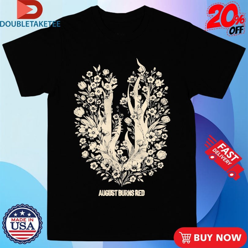 Official August Burns Red Flowering U Floral Shirts Unisex , , , Long Sleeve Tee