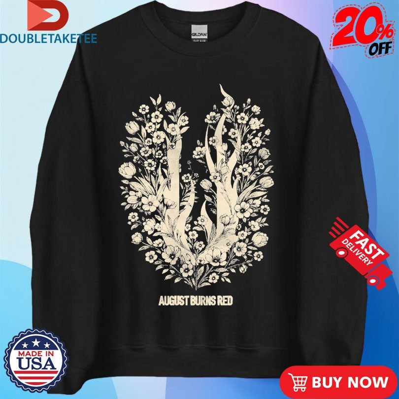 Official August Burns Red Flowering U Floral Shirts Unisex , , , Long Sleeve Tee