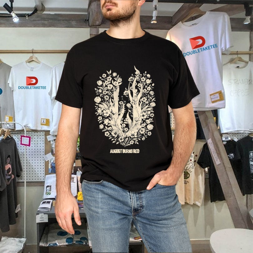 Official August Burns Red Flowering U Floral Shirts Unisex , , , Long Sleeve Tee