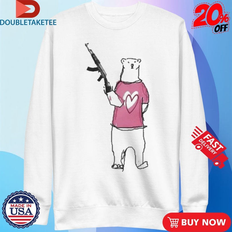 Official BiPolar Bear Gun Shirts Unisex , , , Long Sleeve Tee