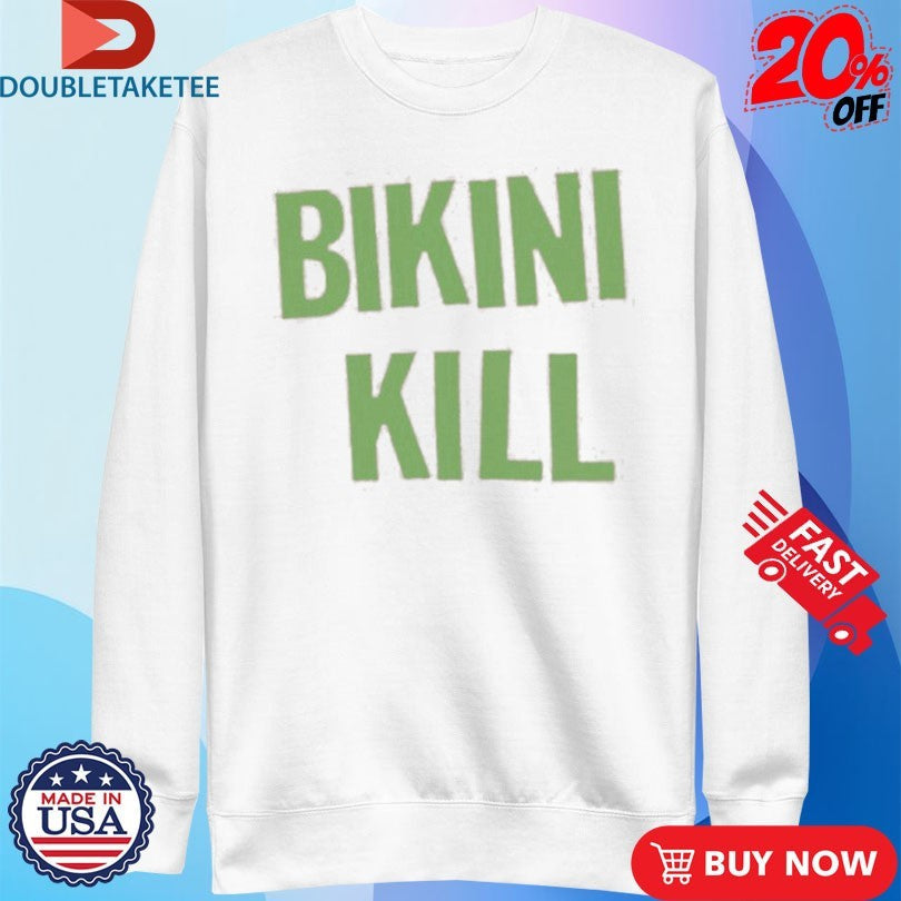 Official Bikini Kill Flyer Shirts Unisex , , , Long Sleeve Tee