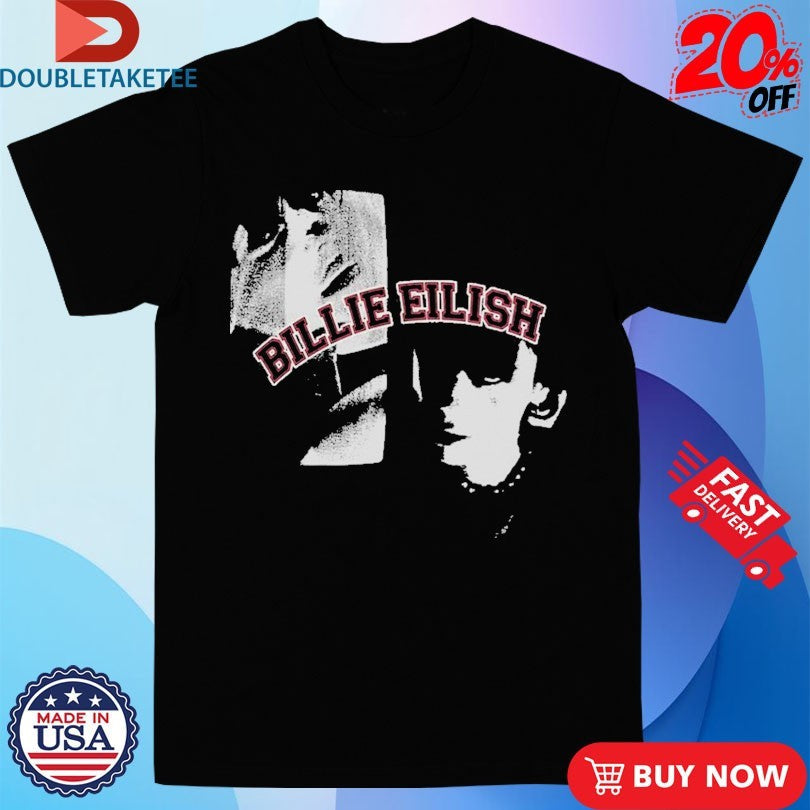 Official Billie Eilish Double Portrait Shirts Unisex , , , Long Sleeve Tee