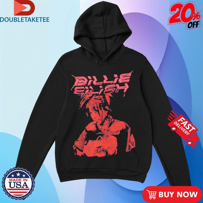 Official Billie Eilish Portrait Shirts Unisex , , , Long Sleeve Tee