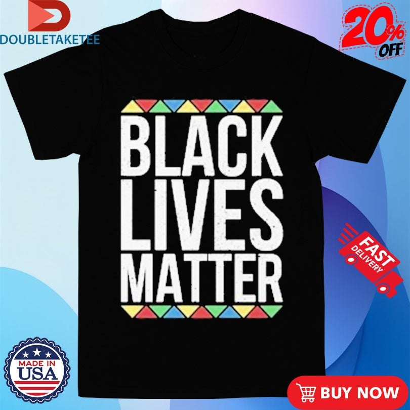 Official Black Lives Matter Colored Triangle Shirts Unisex , , , Long Sleeve Tee