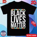 Official Black Lives Matter Colored Triangle Shirts Unisex , , , Long Sleeve Tee