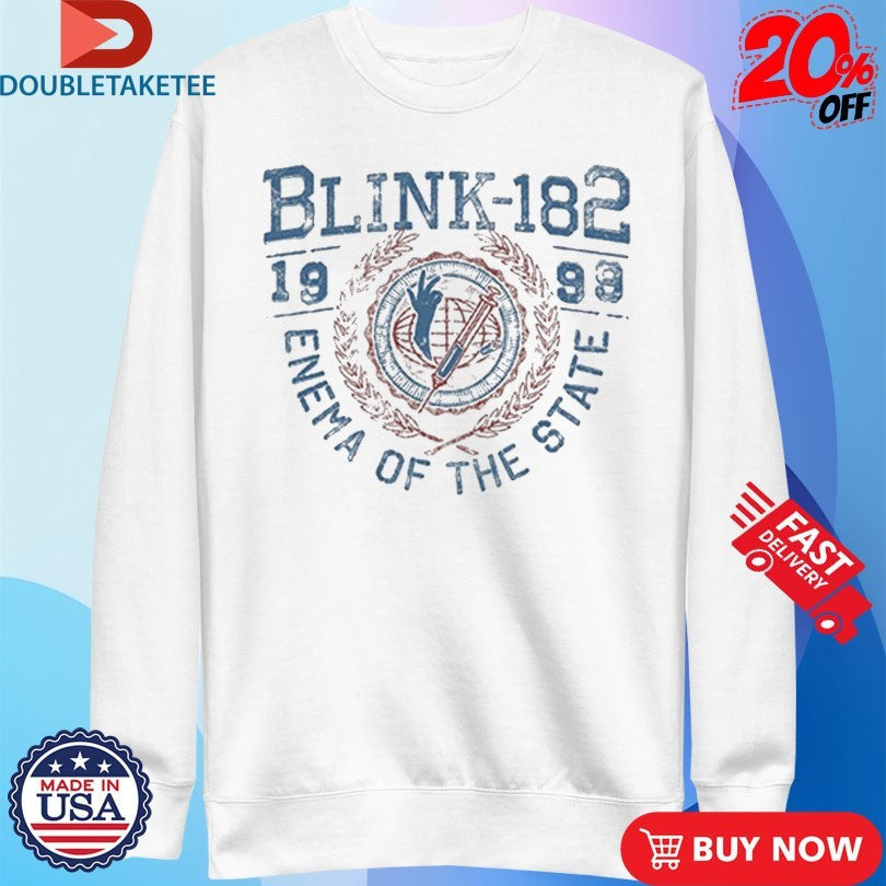 Official Blink-182 Enema Of The State 1999 Shirts Unisex , , , Long Sleeve Tee