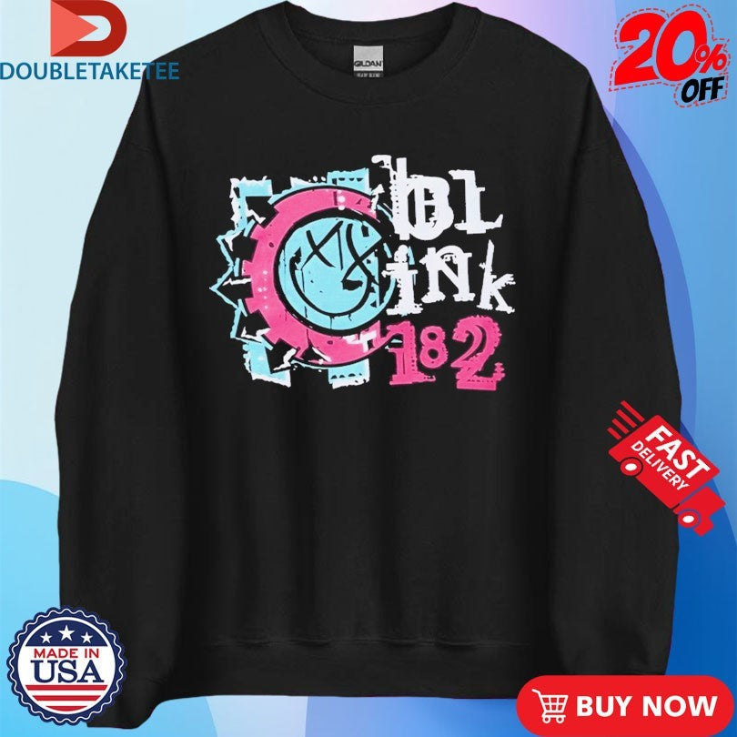 Official Blink-182 Self-Titled Logo Shirts Unisex , , , Long Sleeve Tee