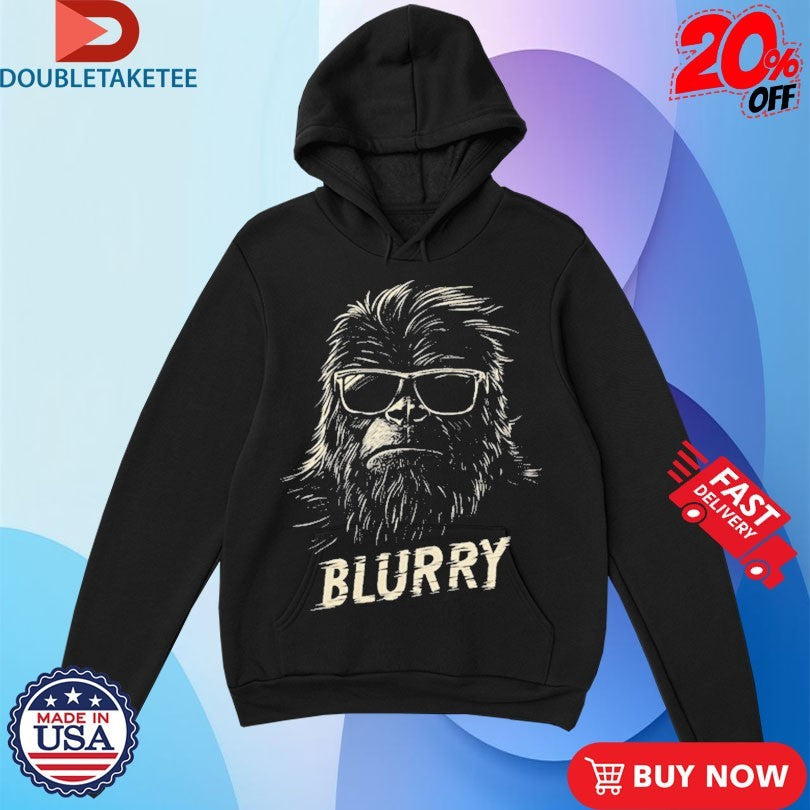 Official Blurry Creatures Cool Breeze Bigfoot Shirts Unisex , , , Long Sleeve Tee