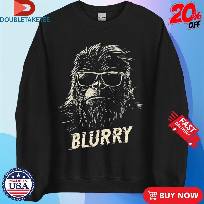 Official Blurry Creatures Cool Breeze Bigfoot Shirts Unisex , , , Long Sleeve Tee