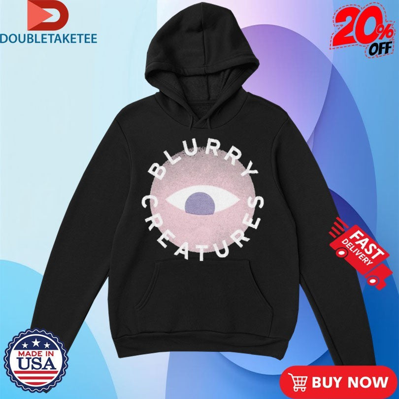 Official Blurry Creatures Eye Logo Shirts Unisex , , , Long Sleeve Tee