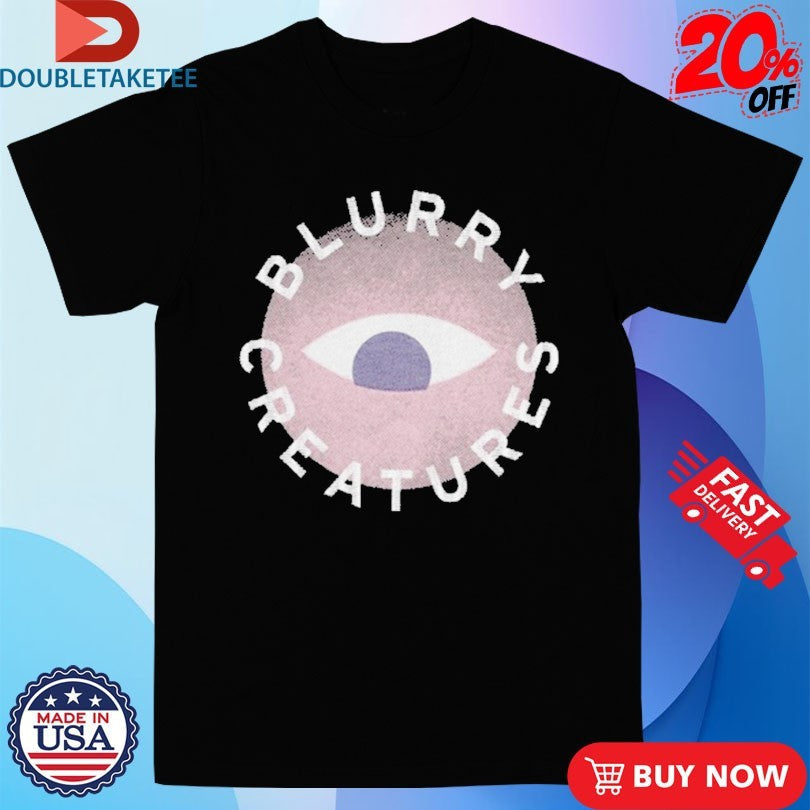 Official Blurry Creatures Eye Logo Shirts Unisex , , , Long Sleeve Tee