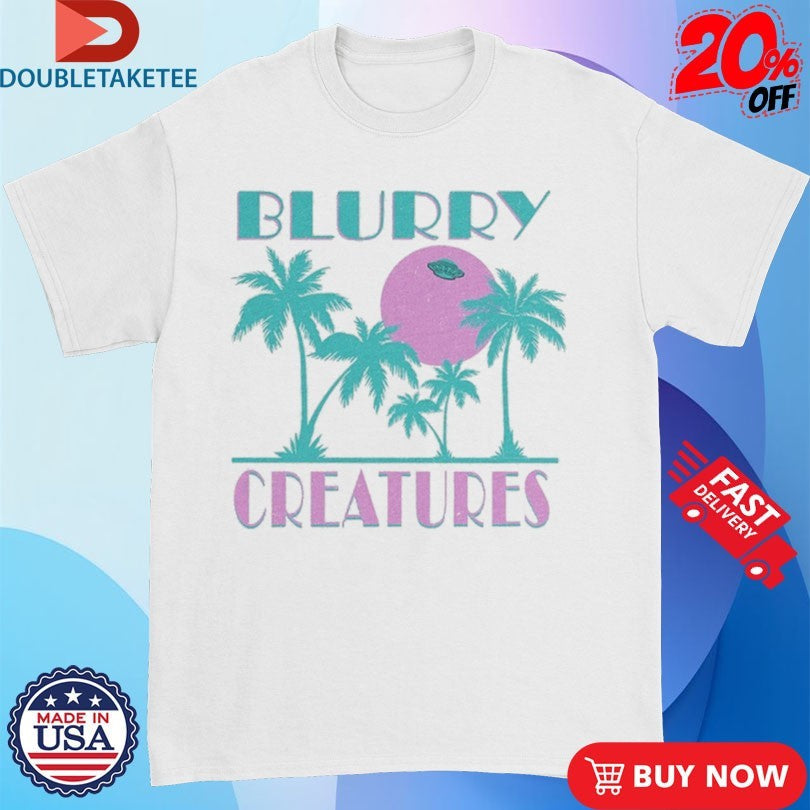 Official Blurry Creatures Miami Blur UFO Shirts Unisex , , , Long Sleeve Tee