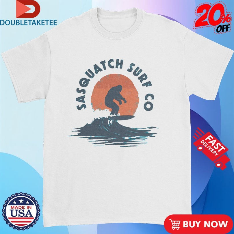 Official Blurry Creatures Sasquatch Surf Co Shirts Unisex , , , Long Sleeve Tee