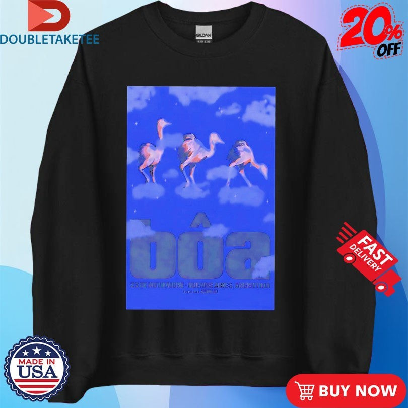 Official Bôa Buenos Aires Argentina Nov 23 2025 Shirts Unisex , , , Long Sleeve Tee