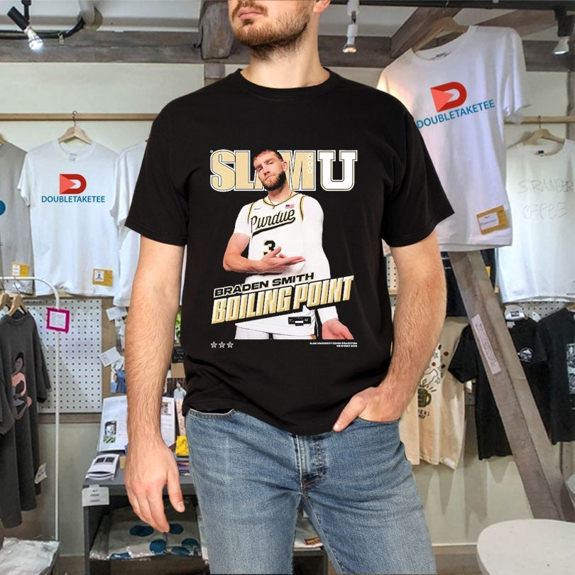 Official Braden Smith Boiling Point Purdue Boilermakers SlamU Shirts Unisex , , , Long Sleeve Tee