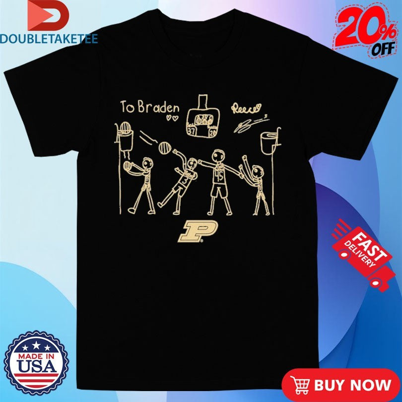 Official Braden Smith Drawing Purdue Boilermakers s Unisex , , , Long Sleeve Tee
