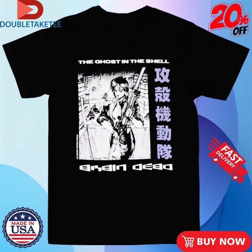Official Brain Dead x Ghost In The Shell Shirts Unisex , , , Long Sleeve Tee