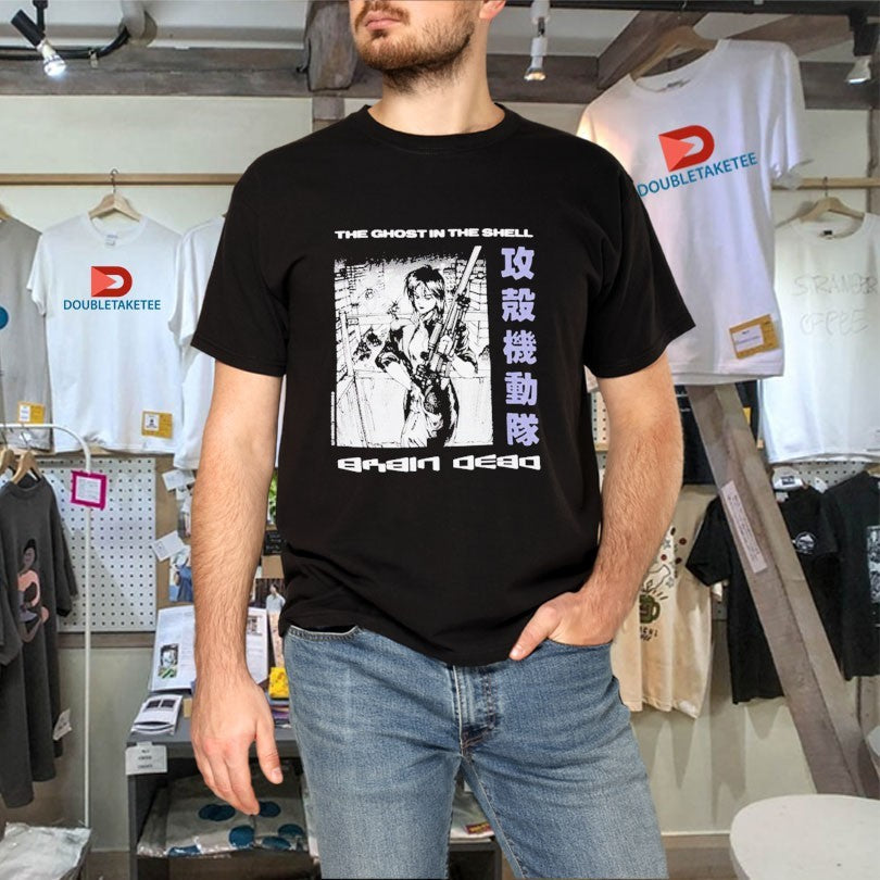 Official Brain Dead x Ghost In The Shell Shirts Unisex , , , Long Sleeve Tee