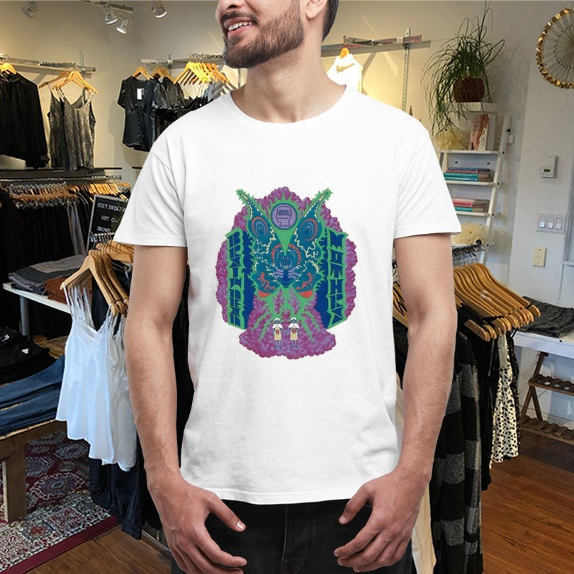 Official Brain Dead x Godzilla Mothra Pique Shirts Unisex , , , Long Sleeve Tee