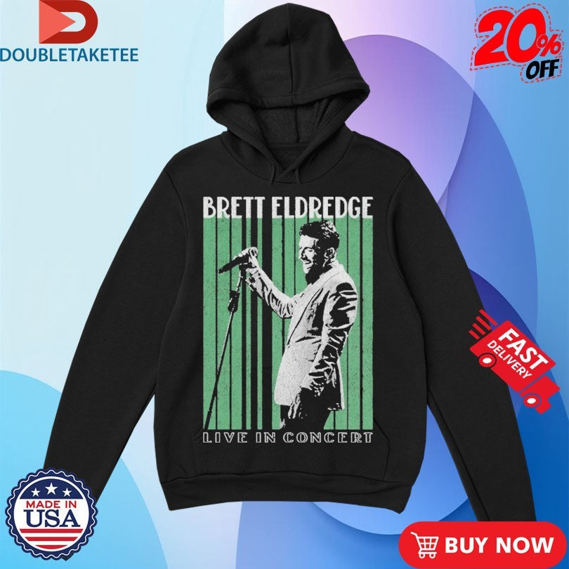 Official Brett Eldredge Live In Concert 2024 Photo Tour Shirts Unisex , , , Long Sleeve Tee