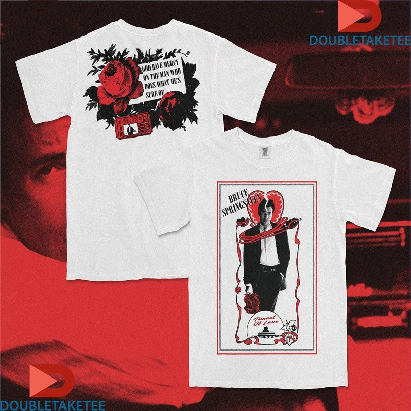 Official Bruce Springsteen Tunnel Of Love God Have Mercy On The Man Who Does What He’s Sure Of Ticket Shirts