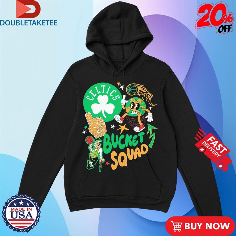Official Bucket Squad NBA Boston Celtics Shirts Unisex , , , Long Sleeve Tee