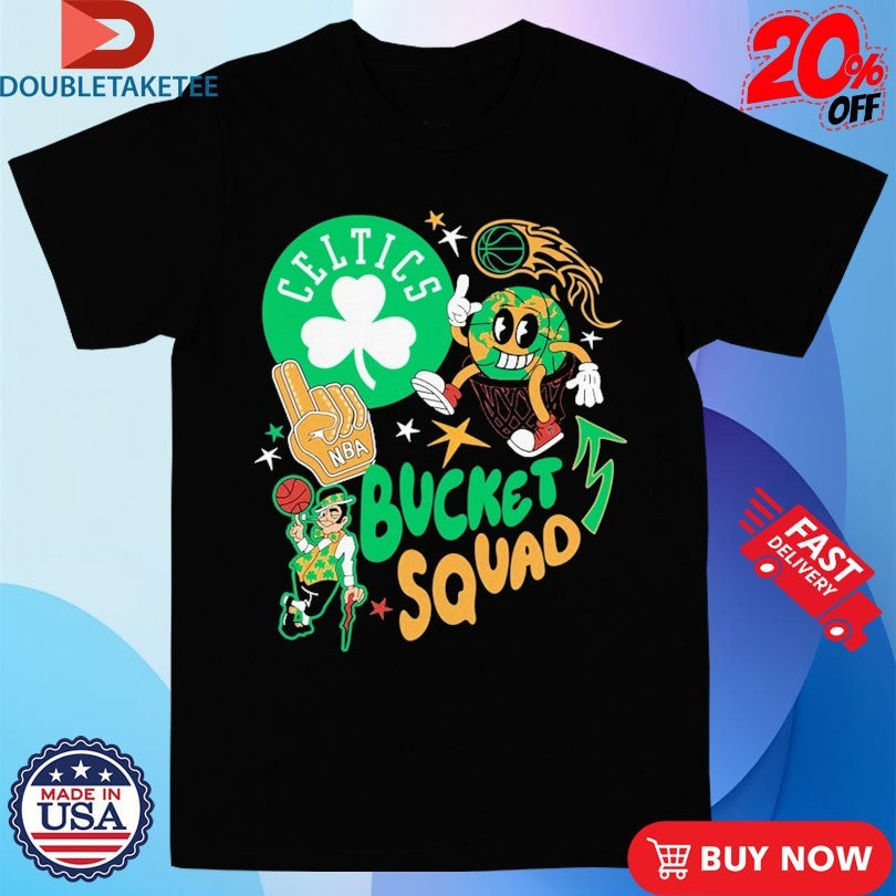 Official Bucket Squad NBA Boston Celtics Shirts Unisex , , , Long Sleeve Tee