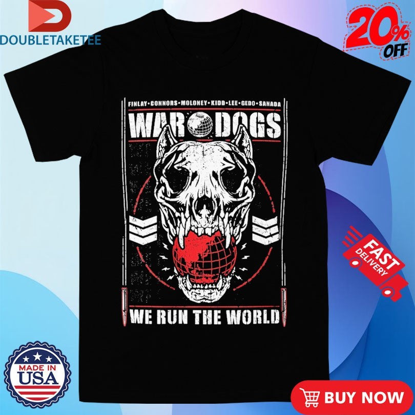 Official Bullet Club War Dogs We Run The World Shirts Unisex , , , Long Sleeve Tee