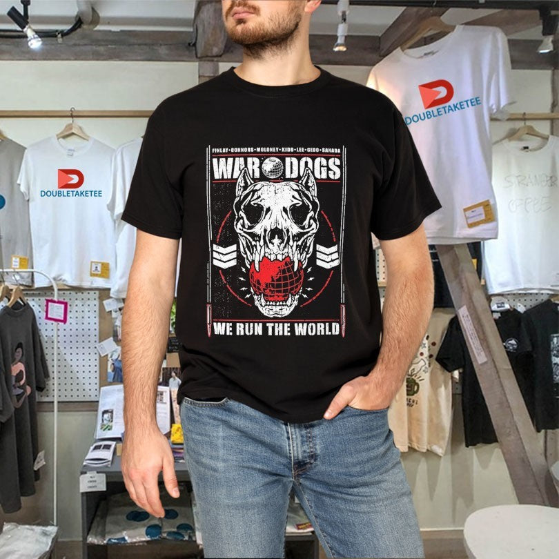 Official Bullet Club War Dogs We Run The World Shirts Unisex , , , Long Sleeve Tee