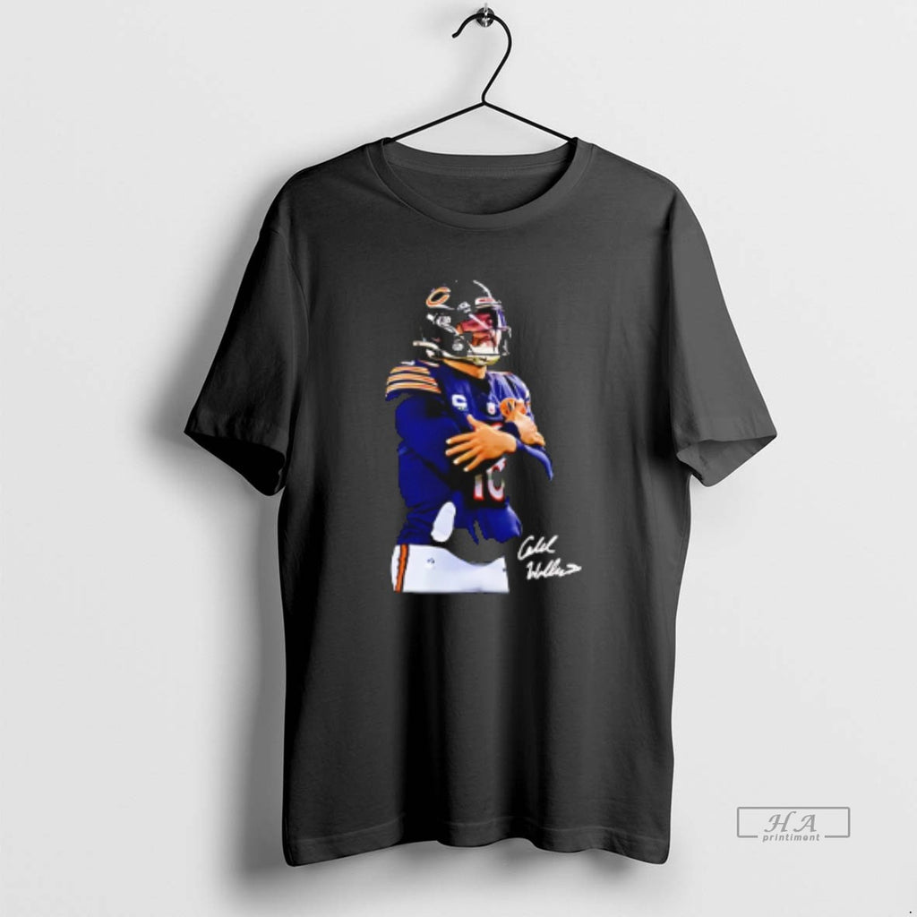 Official Caleb Williams Cold Chicago Football Signature