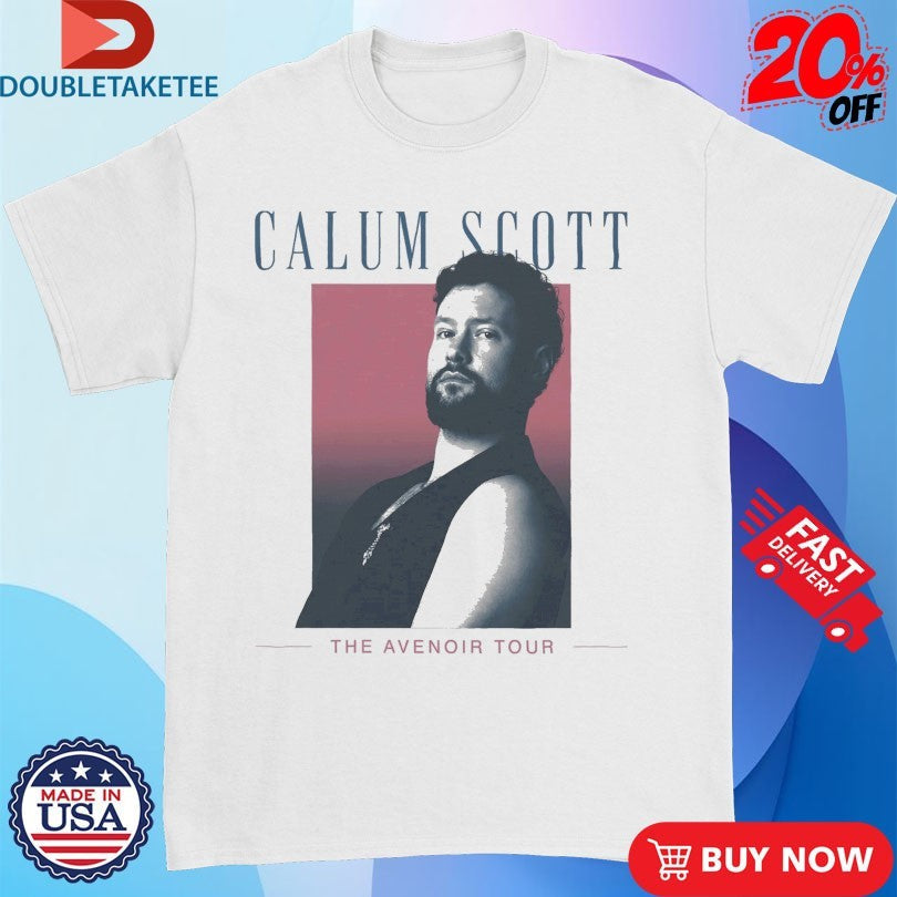 Official Calum Scott The Avenoir Tour Photo Shirts Unisex , , , Long Sleeve Tee