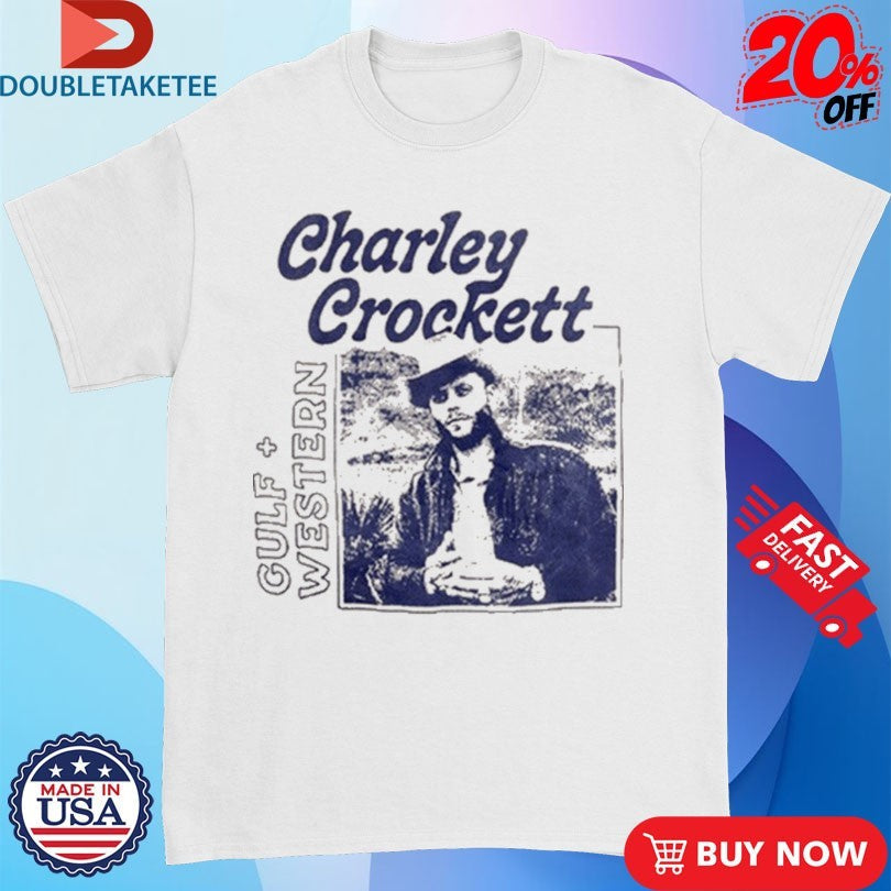 Official Charley Crockett Gulf &amp; Western Photo Shirts Unisex , , , Long Sleeve Tee