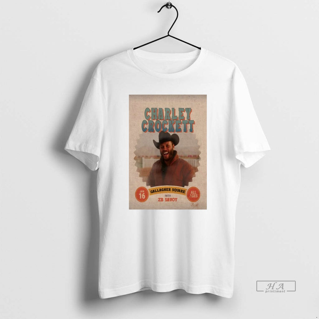 Official Charley Crockett Jan 16 2026 Petco Park In San Diego Ca
