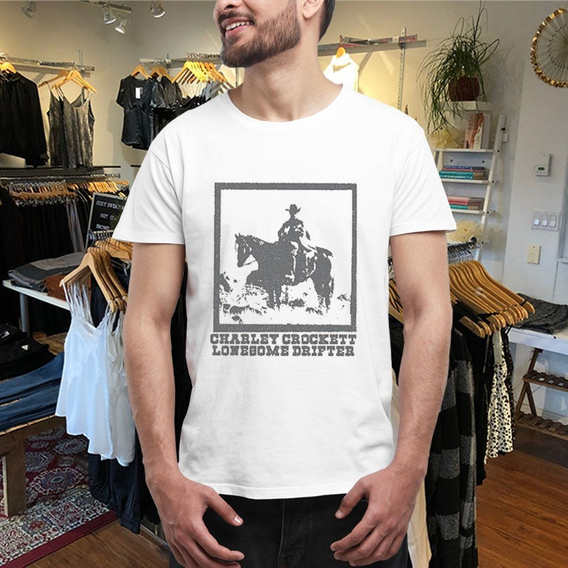 Official Charley Crockett Lonesome Drifter Frame Shirts Unisex , , , Long Sleeve Tee