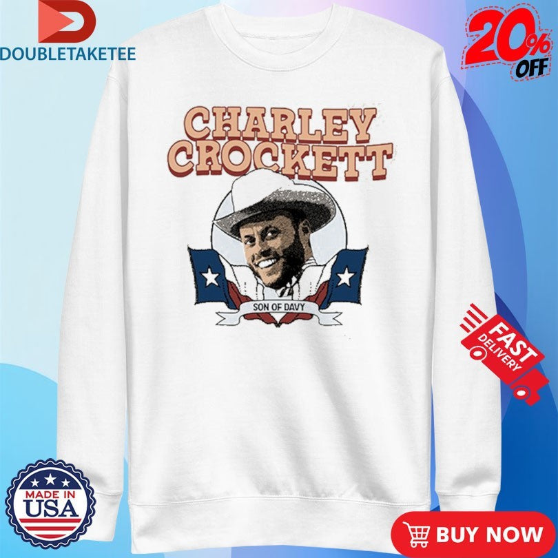 Official Charley Crockett Son of Davy TX Icon Shirts Unisex , , , Long Sleeve Tee
