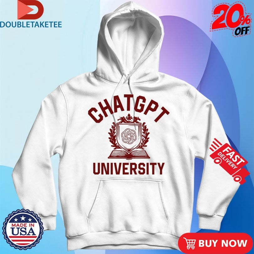 Official ChatGPT University s Unisex , , , Long Sleeve Tee
