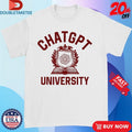 Official ChatGPT University s Unisex , , , Long Sleeve Tee