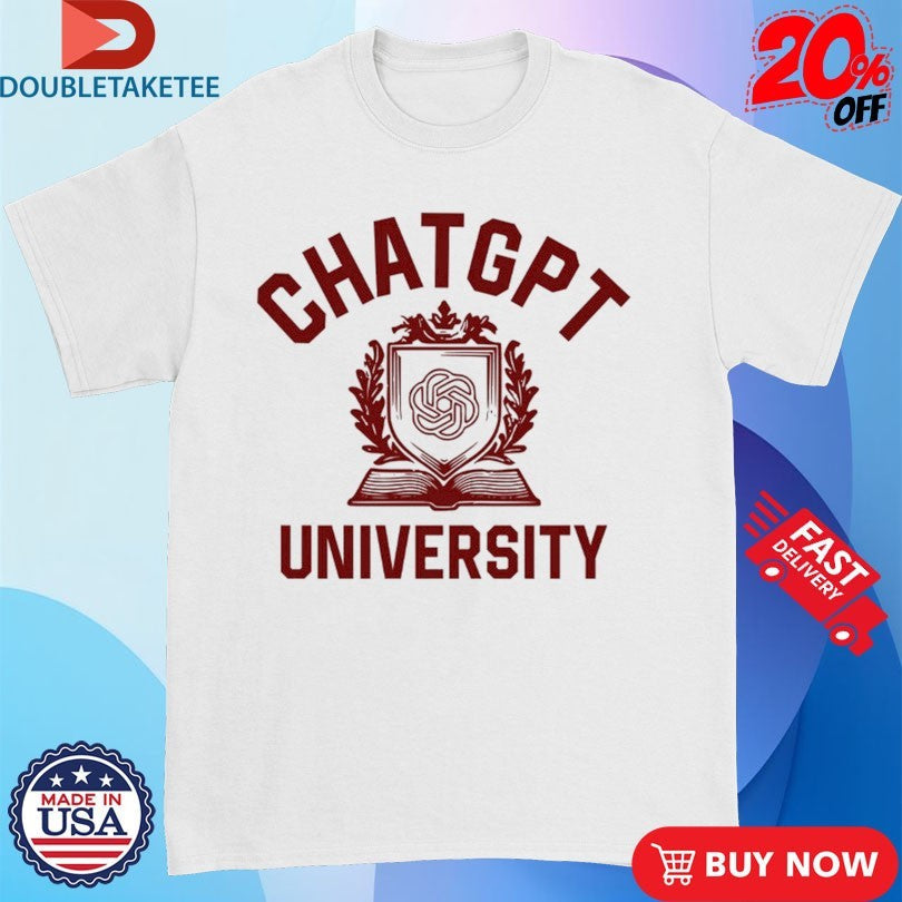 Official ChatGPT University s Unisex , , , Long Sleeve Tee