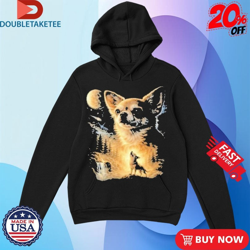 Official Chihuahua Howling To The Moon Shirts Unisex , , , Long Sleeve Tee
