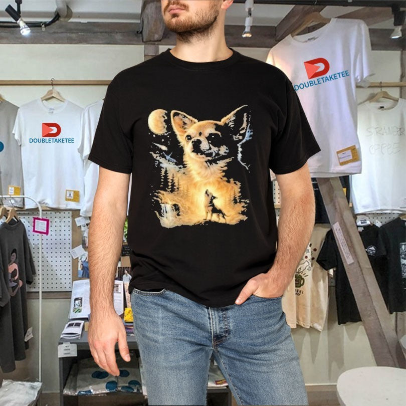 Official Chihuahua Howling To The Moon Shirts Unisex , , , Long Sleeve Tee