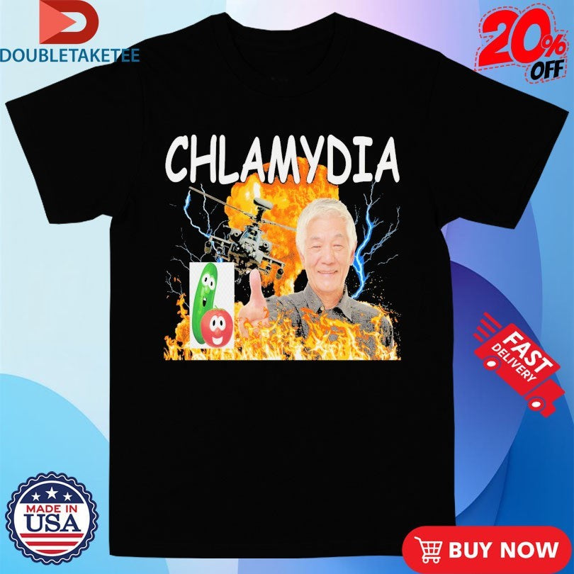 Official Chlamydia Flames Thumb Shirts Unisex , , , Long Sleeve Tee