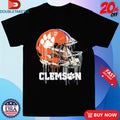 Official Clemson Tigers Dripping Football Helmet Shirts Unisex , , , Long Sleeve Tee