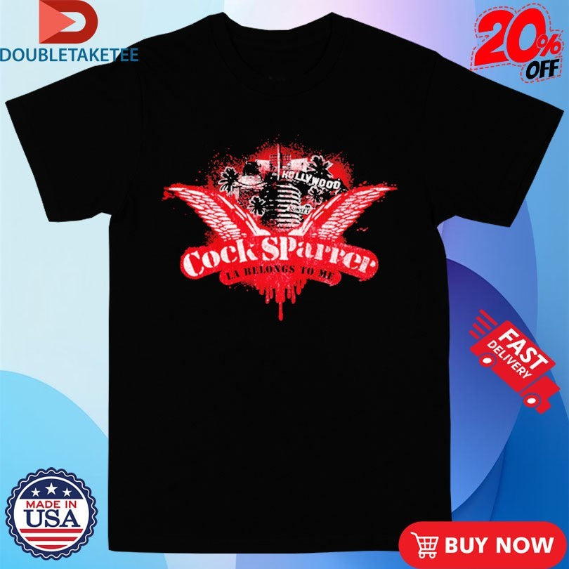 Official Cock Sparrer Venues LA Belongs To Me At Hollywood Palladium In Los Angeles CA On November 22th And 23th 2025 Shirts