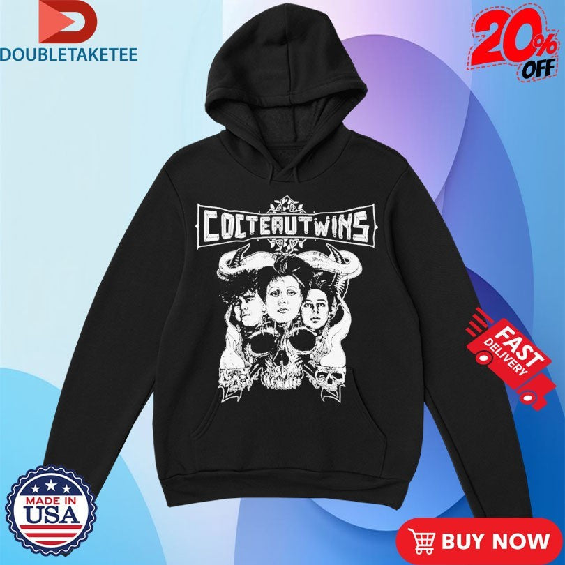 Official Cocteau Twins Metal Skull Shirts Unisex , , , Long Sleeve Tee