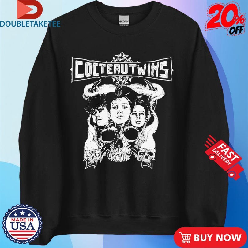 Official Cocteau Twins Metal Skull Shirts Unisex , , , Long Sleeve Tee
