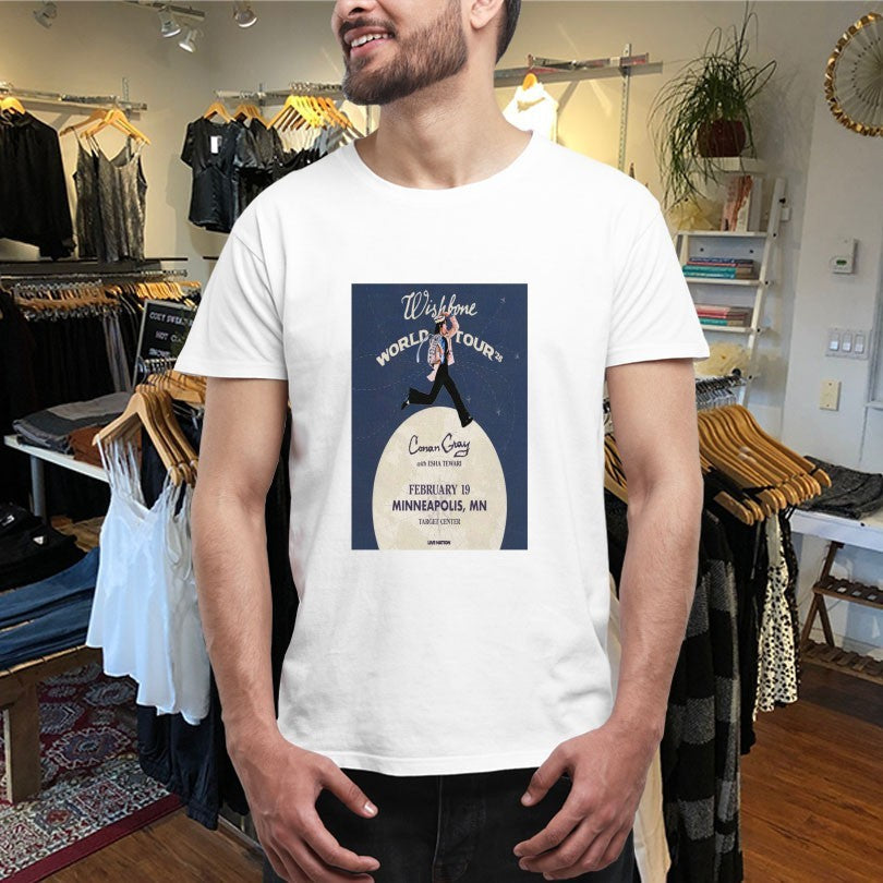 Official Conan Gray Minneapolis MN Feb 19 Target Center 2026 World Tour Shirts Unisex , , , Long Sleeve Tee