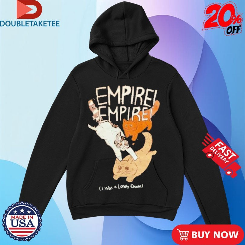 Official Count Your Lucky Stars Empire Empire I Was A Lonely Estate Cat Shirts Unisex , , , Long Sleeve Tee