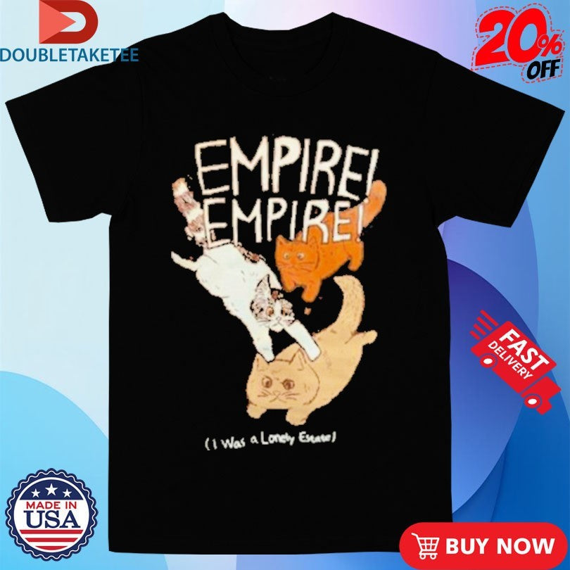 Official Count Your Lucky Stars Empire Empire I Was A Lonely Estate Cat Shirts Unisex , , , Long Sleeve Tee