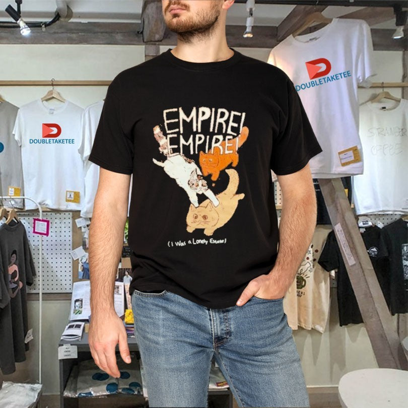 Official Count Your Lucky Stars Empire Empire I Was A Lonely Estate Cat Shirts Unisex , , , Long Sleeve Tee