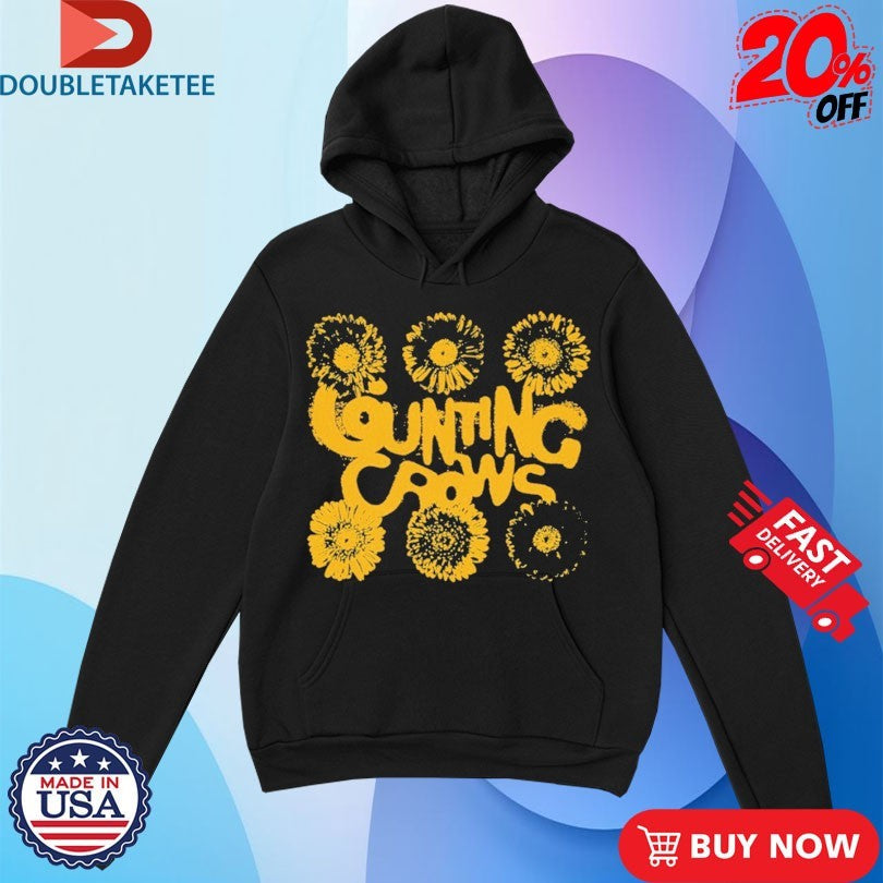 Official Counting Crows 90’s Flower Shirts Unisex , , , Long Sleeve Tee